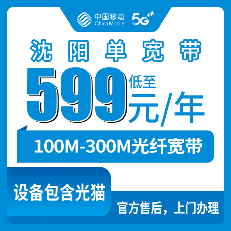 54180-移动辽宁沈阳宽带卡
