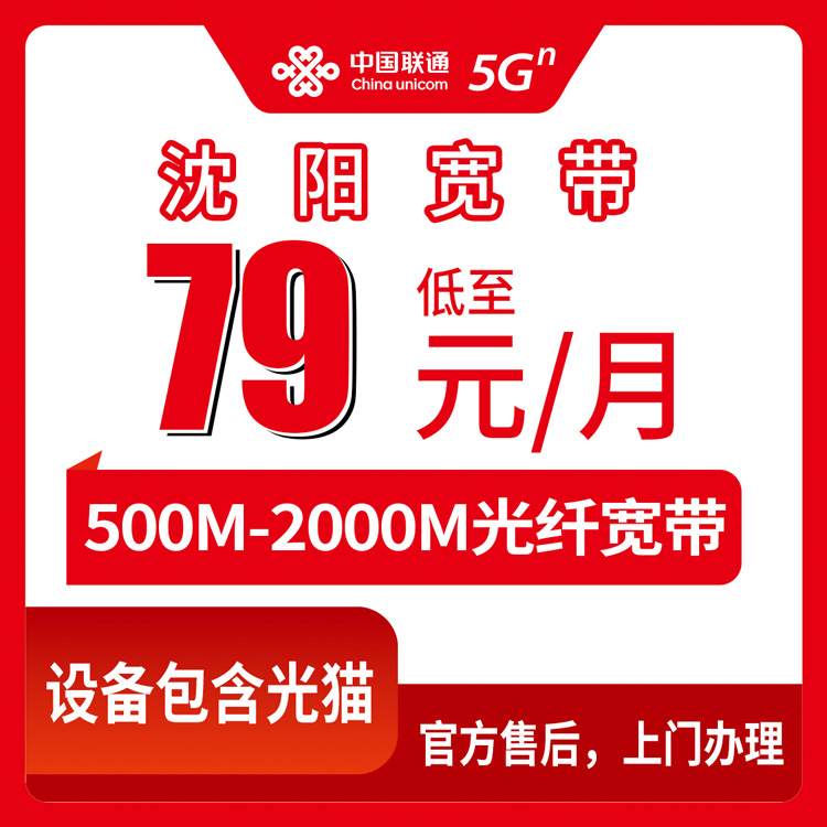 54186-联通辽宁沈阳宽带卡