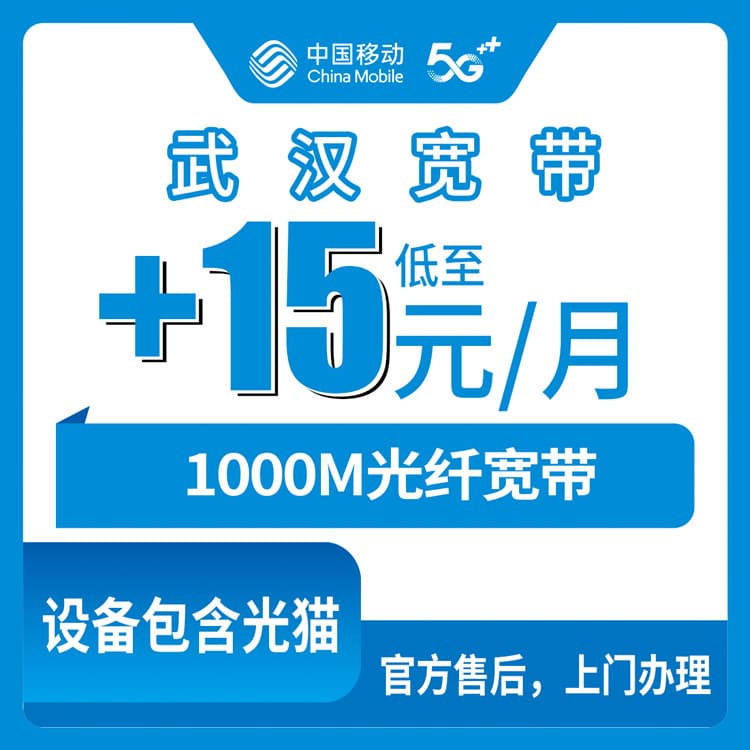 54414-移动湖北武汉宽带卡