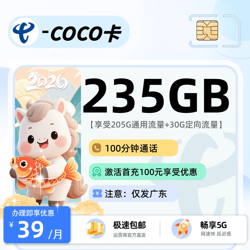 电信COCO卡