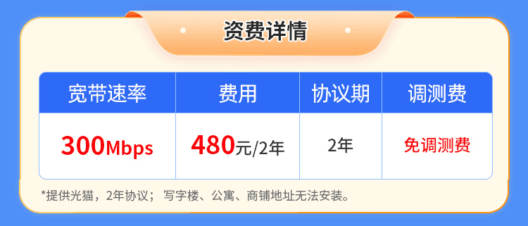 重庆广电单宽【480元300M2年】 详情图 1