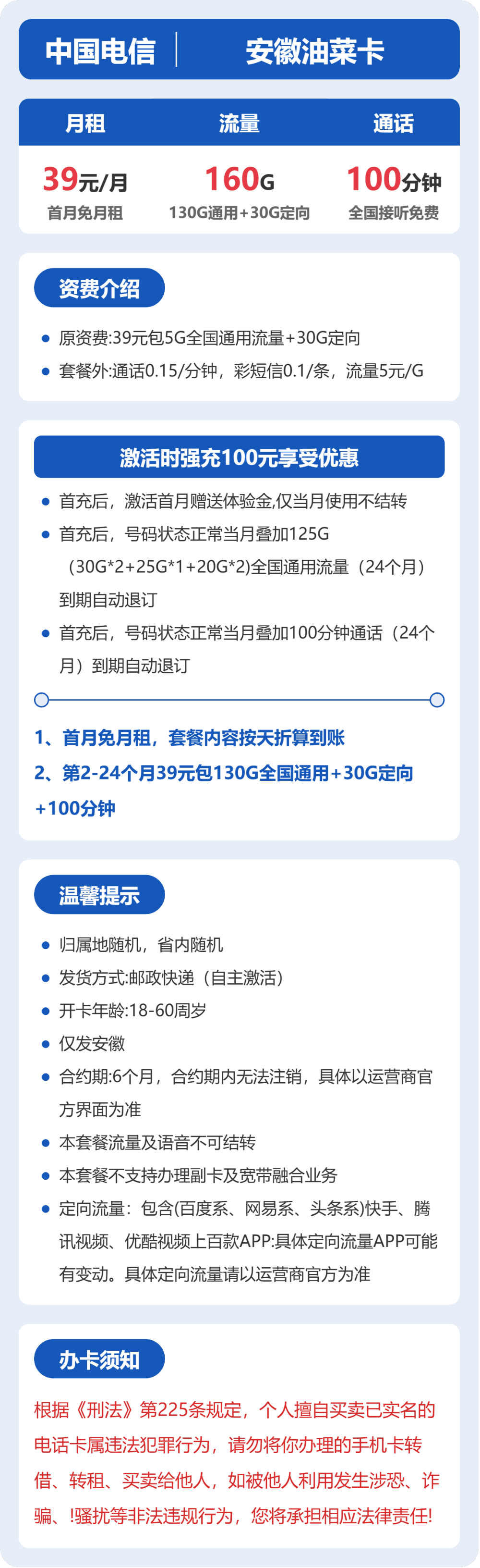 52786-电信安徽油菜卡 详情图