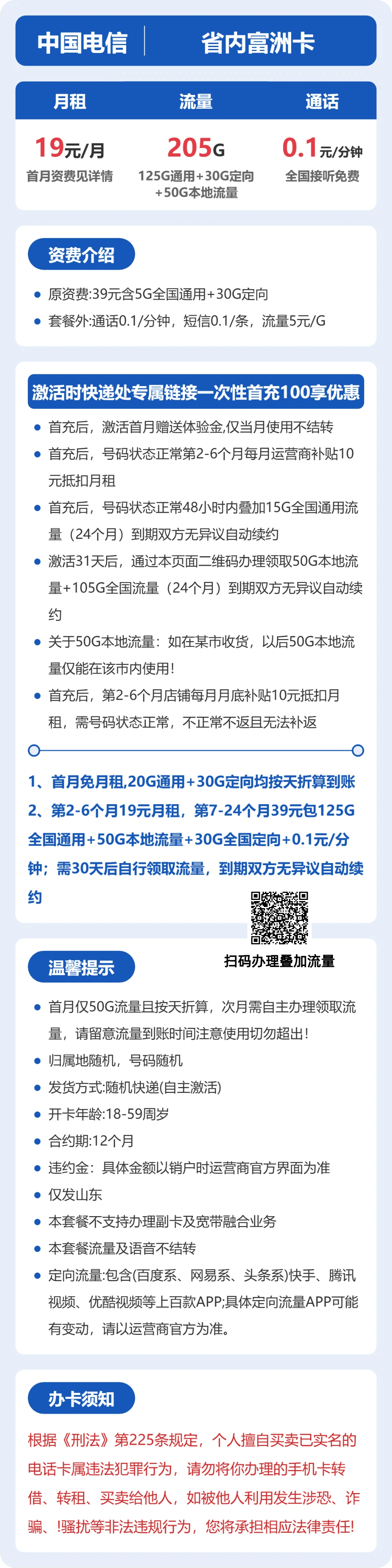 52995-电信省内富洲卡 详情图