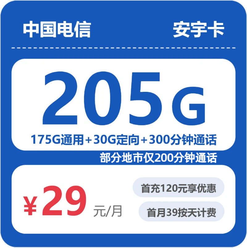 53115-电信省内安宇卡