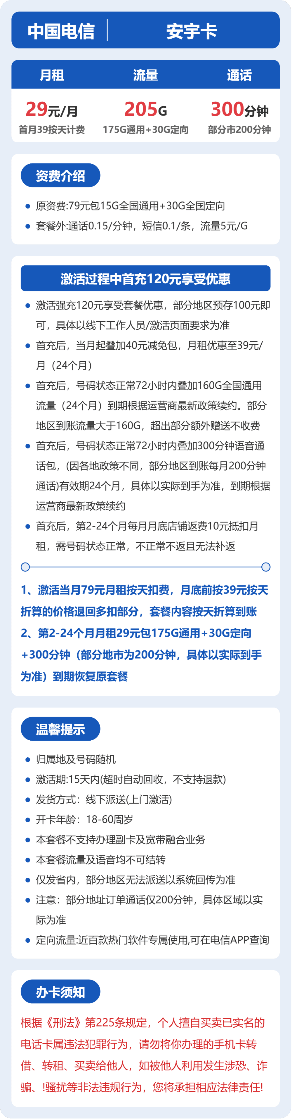 53115-电信省内安宇卡 详情图
