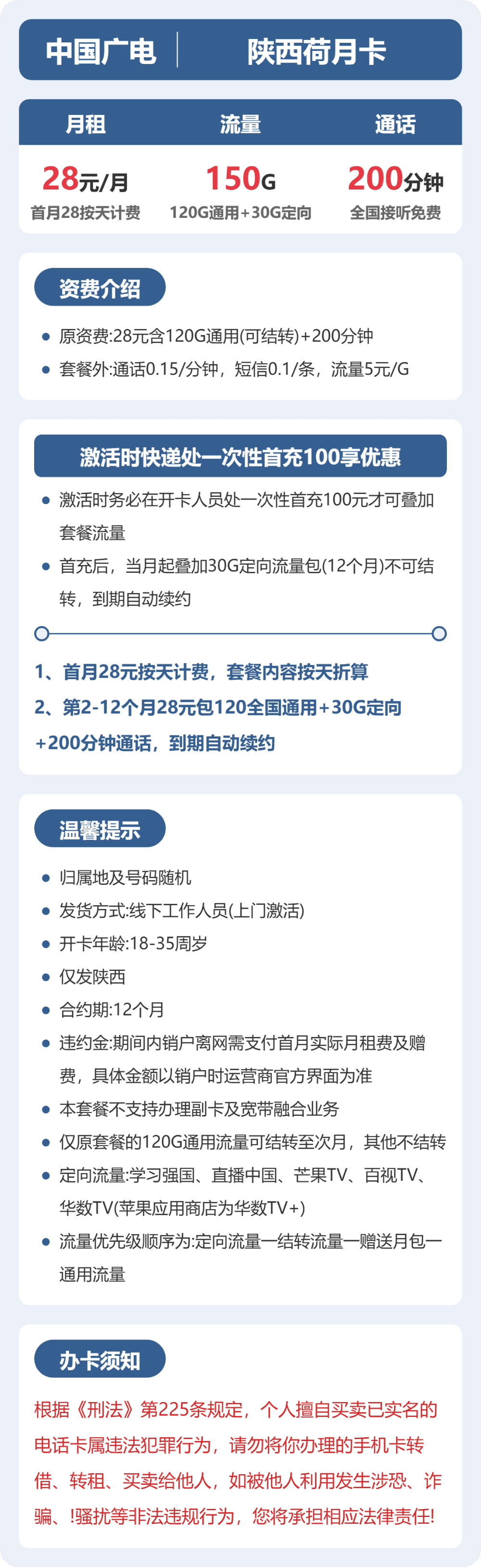 53101-广电陕西荷月卡 详情图