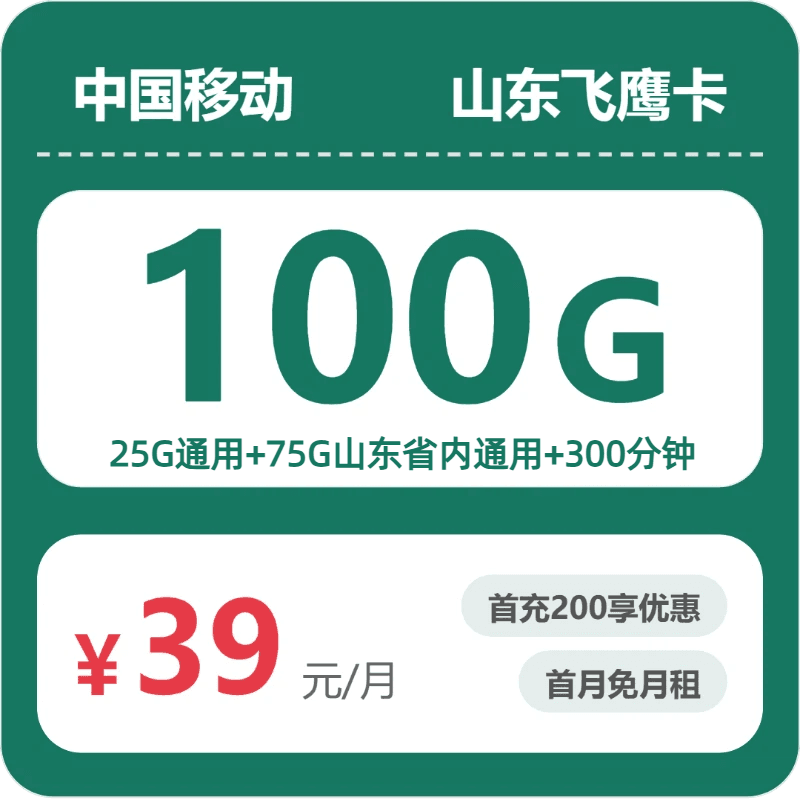 54673-移动山东飞鹰卡