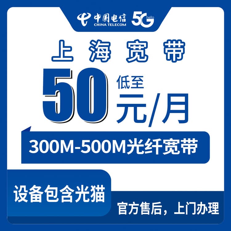 53822-电信上海市宽带卡