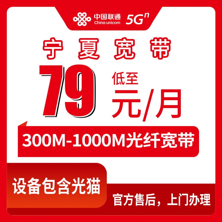 54195-联通宁夏全省宽带卡
