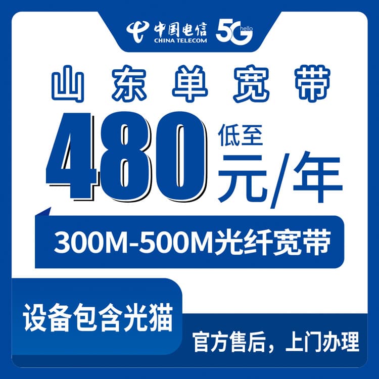 54201-电信山东全省宽带卡