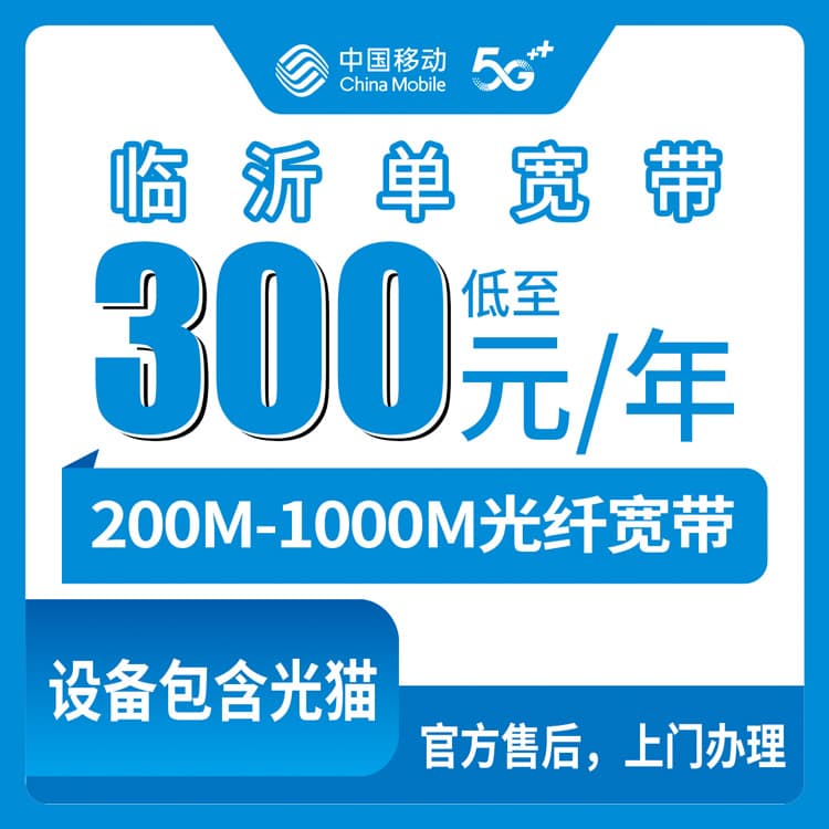 54216-移动山东临沂宽带卡