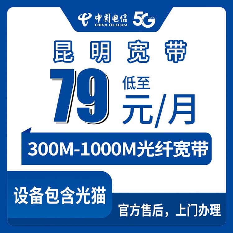 54287-电信云南昆明宽带卡