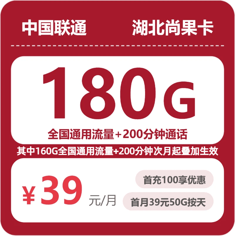 54457-联通湖北尚果卡