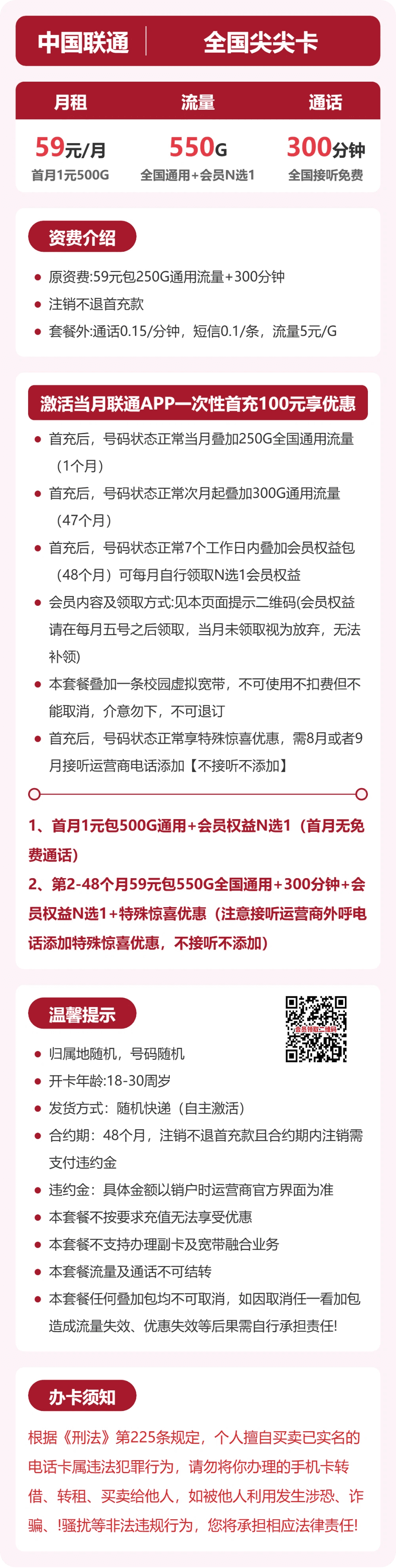 54480-联通全国尖尖卡 详情图
